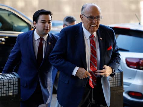 Rudy Giuliani backed down from testifying in his $43 million defamation ...