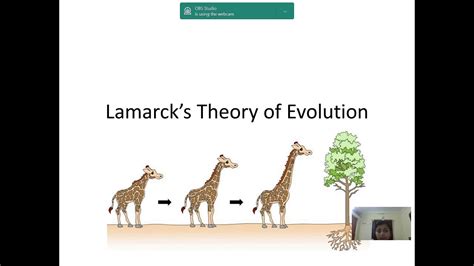 Lamarck theory of evolution - YouTube