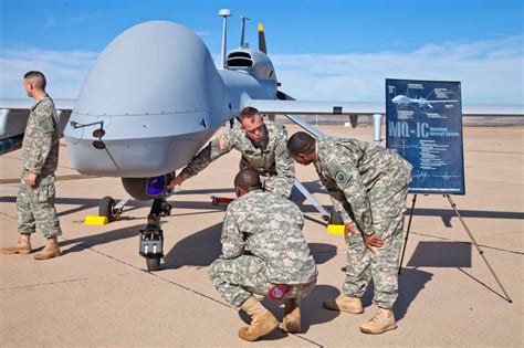 160th Special Operations Aviation E Company Soldiers equipped with MQ ...