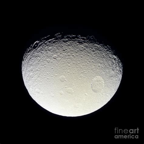 Tethys Photograph by Nasa/science Photo Library