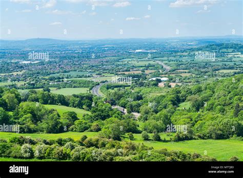 View from birdlip viewpoint hi-res stock photography and images - Alamy