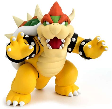 Super Mario S.H. Figuarts Bowser 6 Action Figure Bandai Japan - ToyWiz