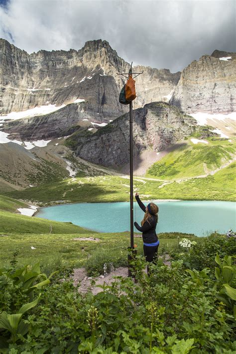 Hanging Food at Cracker Lake Campground | NPS / Jacob W. Fra ...