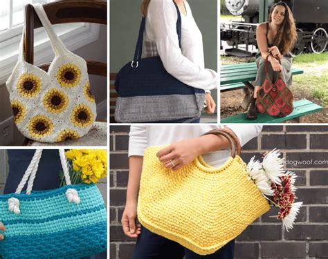 60 Spectacular Crochet Bag Patterns You'll Love Making