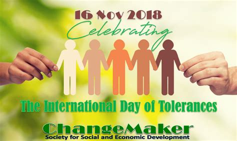 ChangeMaker — The International Day of Tolerance