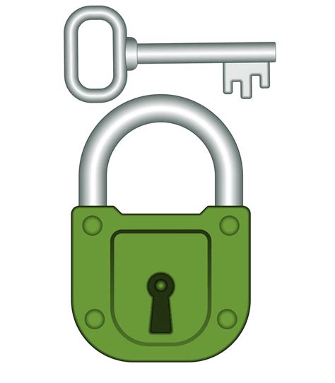 Lock and Key clipart for free - Clipart World