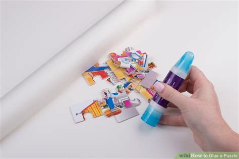 How to Glue a Puzzle (with Pictures) - wikiHow