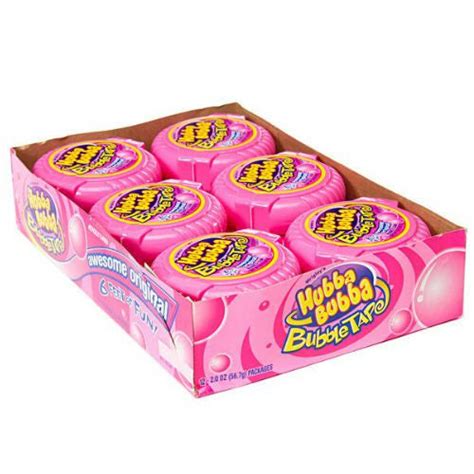 Hubba Bubba Bubble Tape Original (12 ct) - Candy Pros