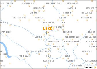 Lekki (Nigeria) map - nona.net