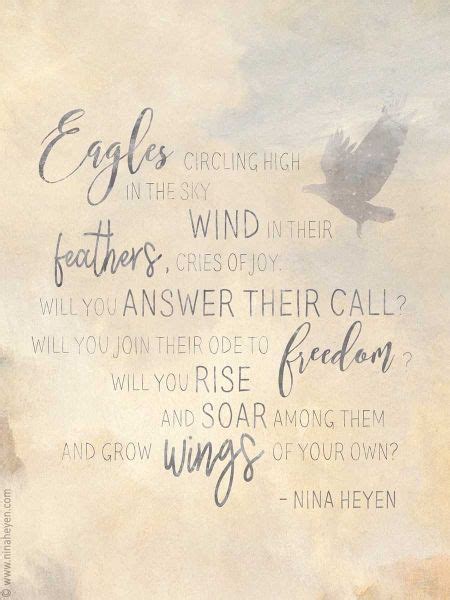 Free Printable Poetry Card: Eagles Poem