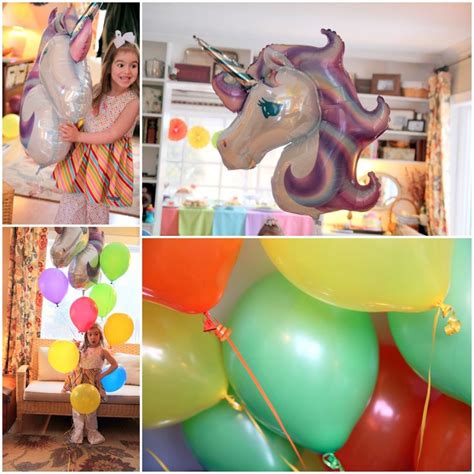 Rainbow Unicorn Birthday Party with Free Printables - The Cottage Mama | Rainbow unicorn ...