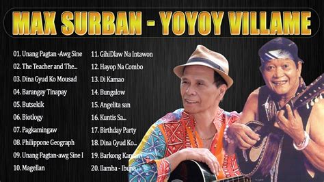 Max Surban VS Yoyoy Villame 🎵 Songs Nonstop Songs 🎵 Best Visayan Songs ...