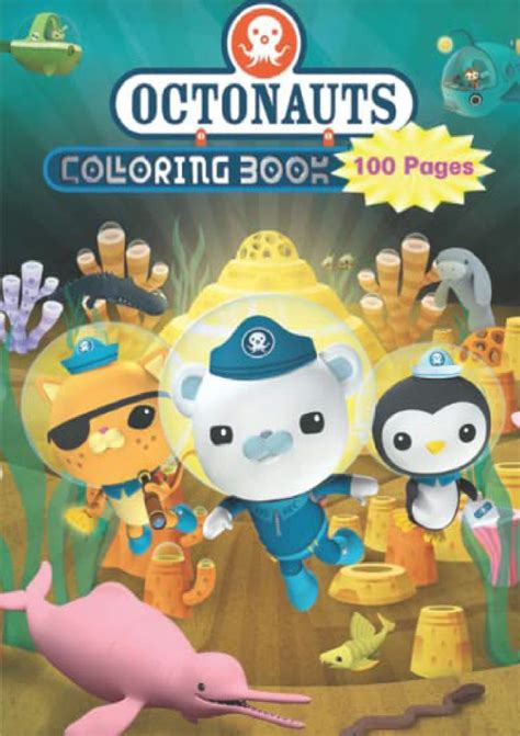 Octonauts-Coloring-Book-100-Illustrations-Octonauts-Colouring-Book-for-Kids-and-Adults--Sweet ...