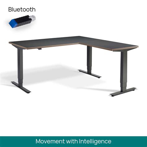 Atlas Standing Corner Desk | Bluetooth – Ergo Desks