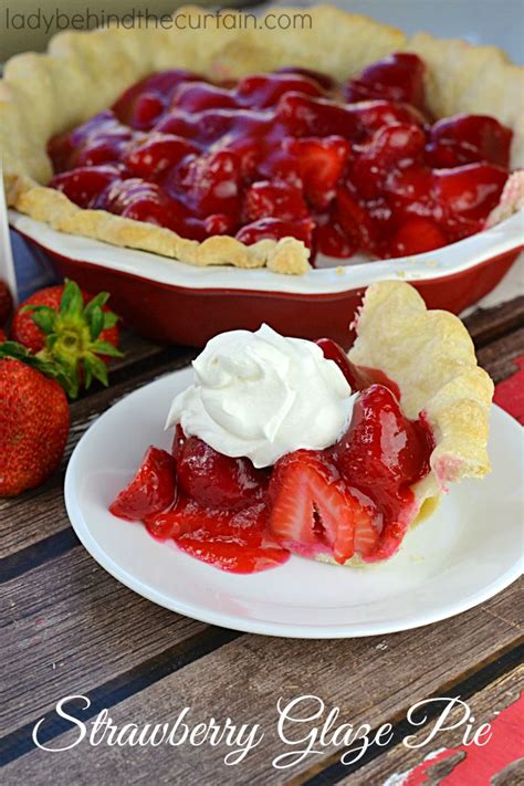 Strawberry Glaze Pie