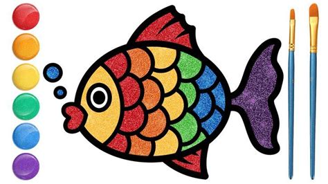 Fishes Drawing For Kids