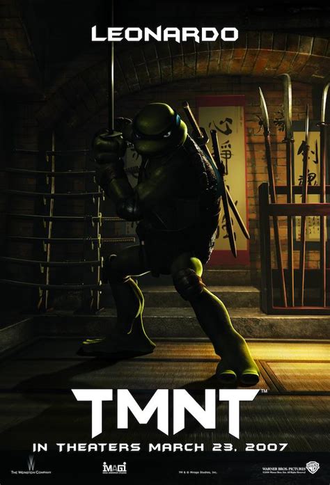 TMNT (2007) - Poster US - 3396*5000px