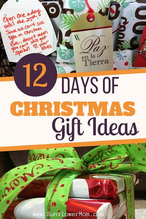 12 Day of Christmas Gift Ideas - Easy & Fun Ideas for Kids Too!