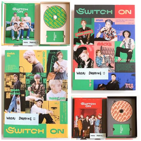 ASTRO 8th Mini Album Switch On Official Album (UNSEALED) | Shopee Malaysia