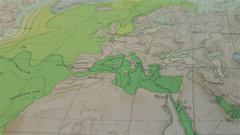 1964 Vintage Ocean Salinity Map