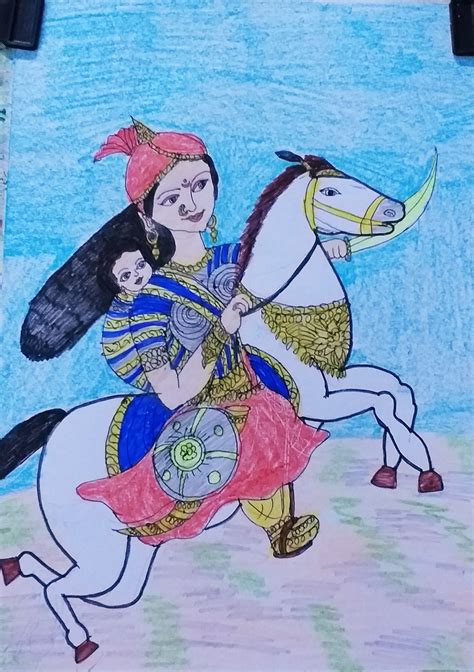 Update more than 132 draw rani lakshmi bai best - seven.edu.vn