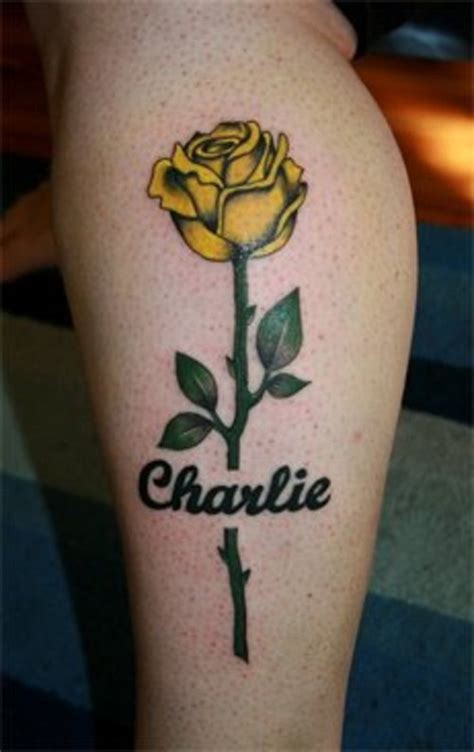 Yellow Rose Tattoos Designs, Ideas and Meaning | Tattoos For You