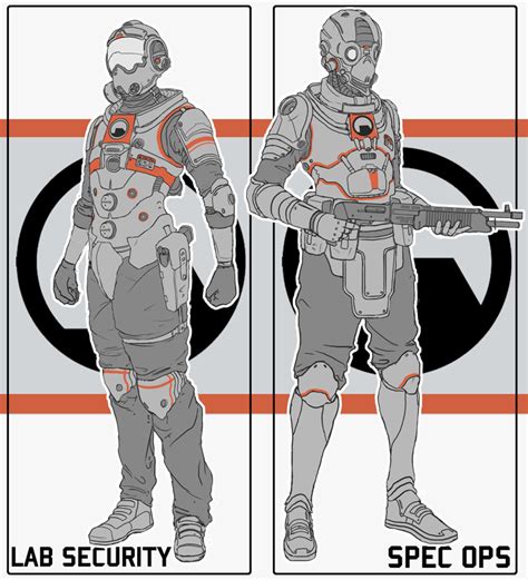 Black Mesa Combat Suits by Prospass on DeviantArt