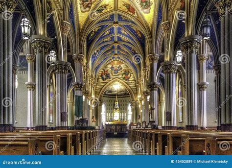 Church Interior Stock Photo - Image: 45402889