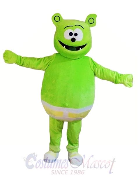 Gummy Green Bear Mascot Costumes