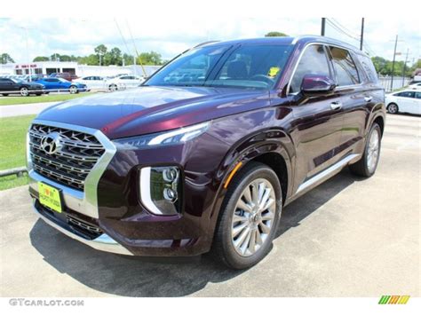 Hyundai Palisade Limited Sierra Burgundy : 2021 Hyundai Palisade ...