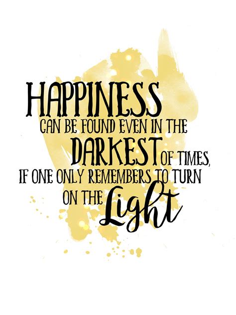 Albus Dumbledore Zitat Happiness can be found even in the darkest of ...