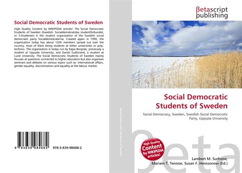 Social Democratic Students of Sweden, 978-3-639-98468-2, 3639984684 ...