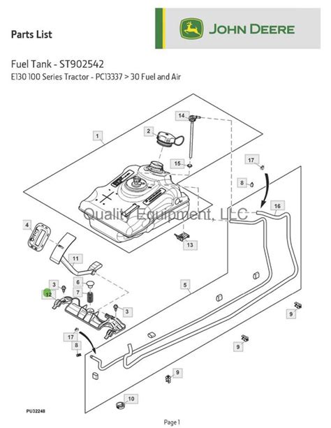 John Deere S240 Parts Diagram