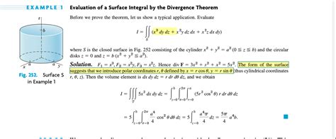 Divergence Formula