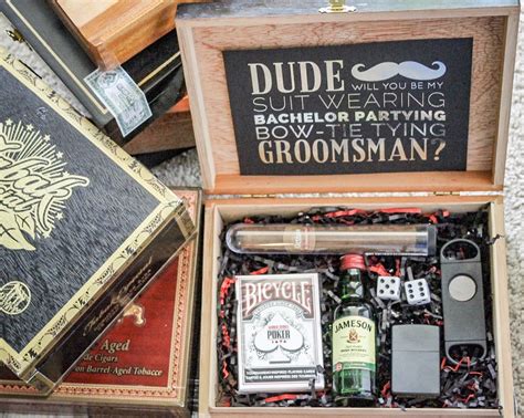 The Gambler/Vegas Best Man/Groomsman Gift Box