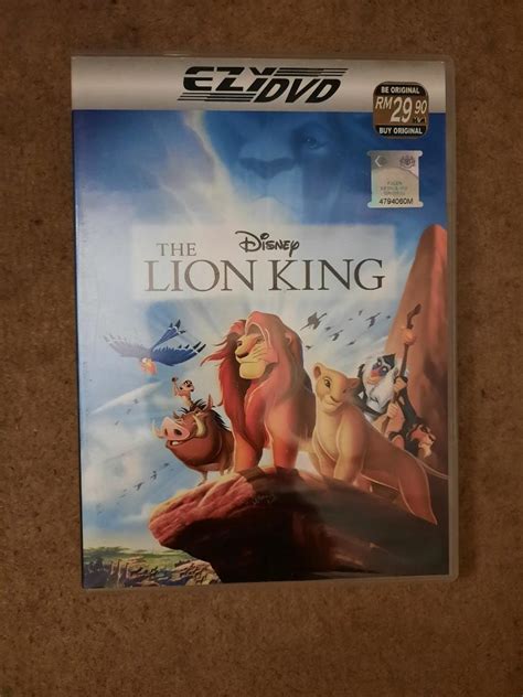 Lion King 1 & 2 DVD, Hobbies & Toys, Music & Media, CDs & DVDs on Carousell