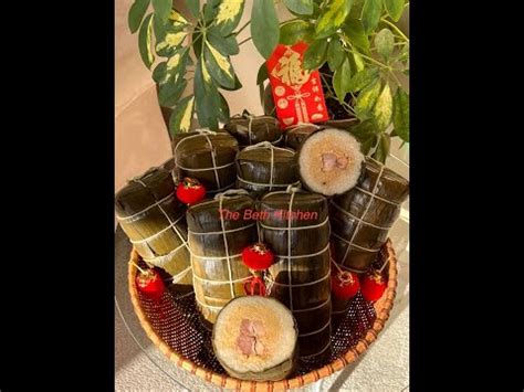 Cách Gói Bánh Tét Truyền Thống - Vietnamese Savory Sticky Rice Cake - YouTube