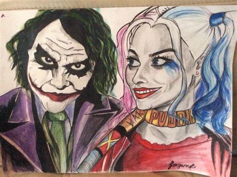 Joker and Harley - The Joker and Harley Quinn Fan Art (39850817) - Fanpop