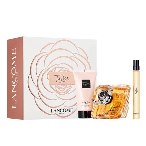 Tresor Perfume (3.4 fl. oz.) & Lotion 3-Piece Gift Set - Lancome