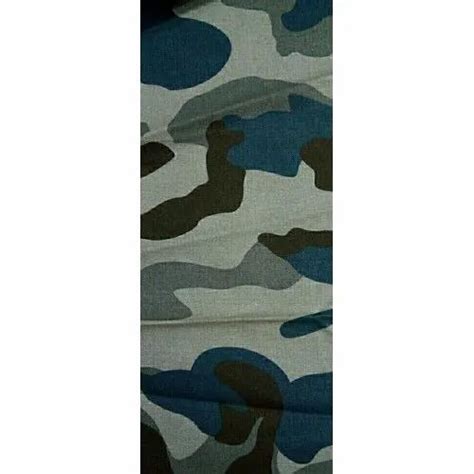 Printed Woven Cotton Army Camouflage Fabric, 80-150 at Rs 300/meter in Pune