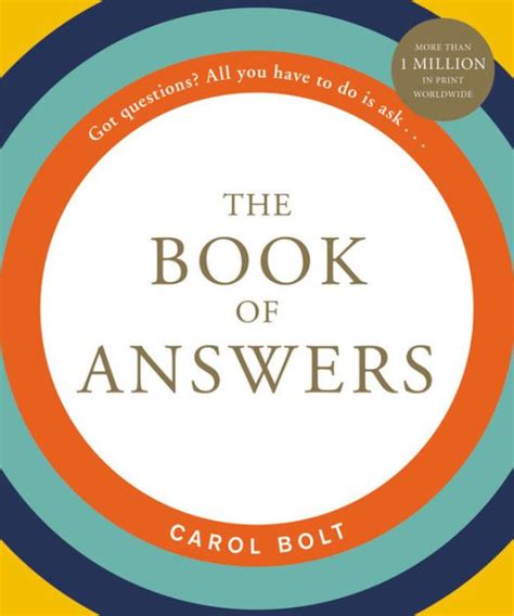 The Book of Answers by Carol Bolt, Hardcover | Barnes & Noble®