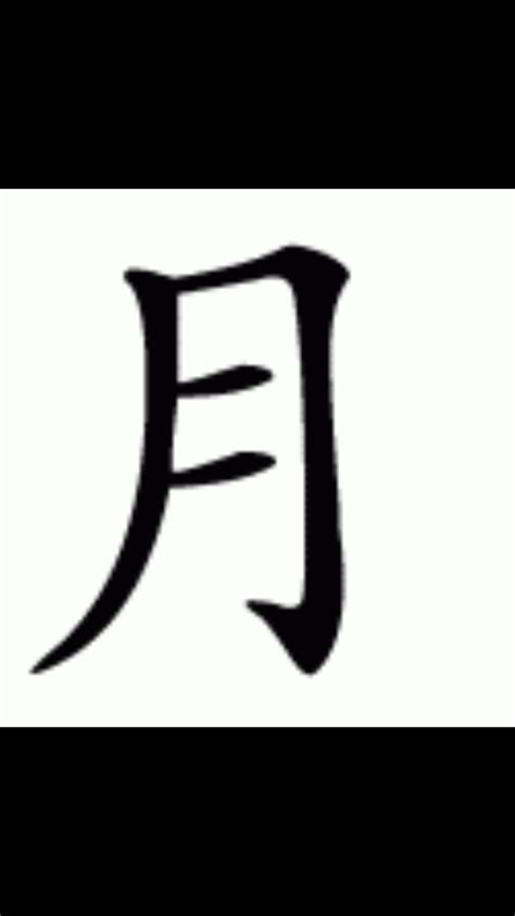 Cantonese, traditional Chinese, moon symbol, Chinese character ...