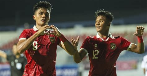 Hasil AFC U23 Timnas Indonesia vs China Taipei Babak Pertama