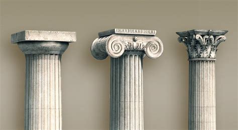 Types of ancient Greek columns - 3D aina - MOZAIK Digitālā izglītība un ...