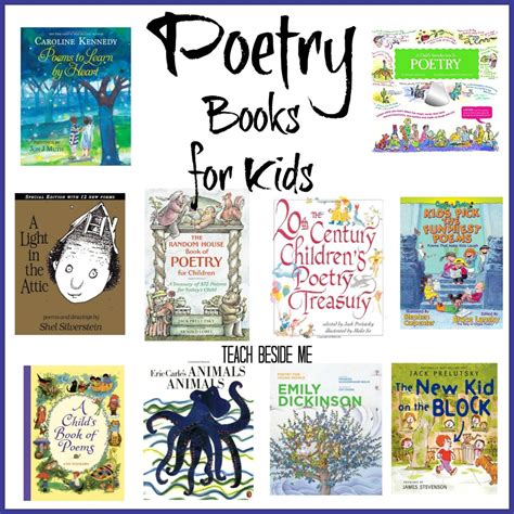 Poetry Drawings ~ Poetry Books for Kids - Teach Beside Me