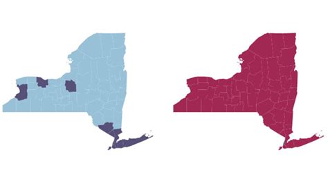 Election Maps: See How Your County Voted – NBC New York