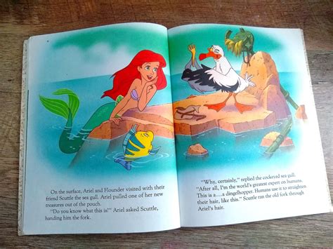 The Little Mermaid A Little Golden Book | Etsy