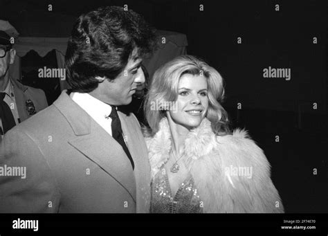 Sylvester Stallone and Sasha Czack March 31, 1982. Credit: Ralph Dominguez/MediaPunch Stock ...