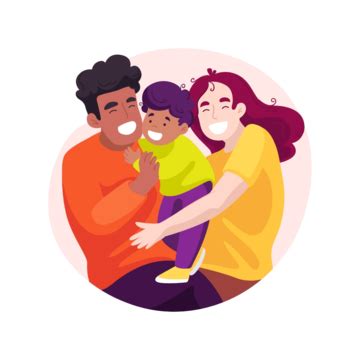 Family Hugging Vector Art PNG Images | Free Download On Pngtree