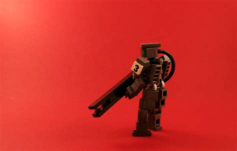 Wallpaper : fiction, red, inspiration, robot, big, gun, LEGO, police ...